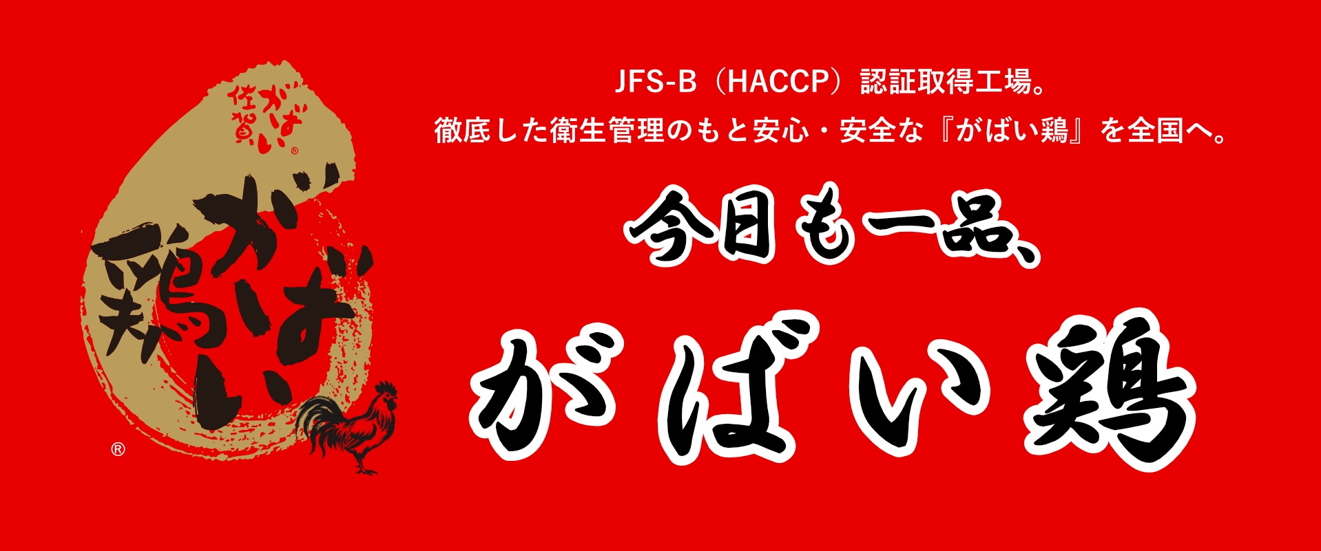 がばい鶏 JFS-B HACCP 認証取得工場